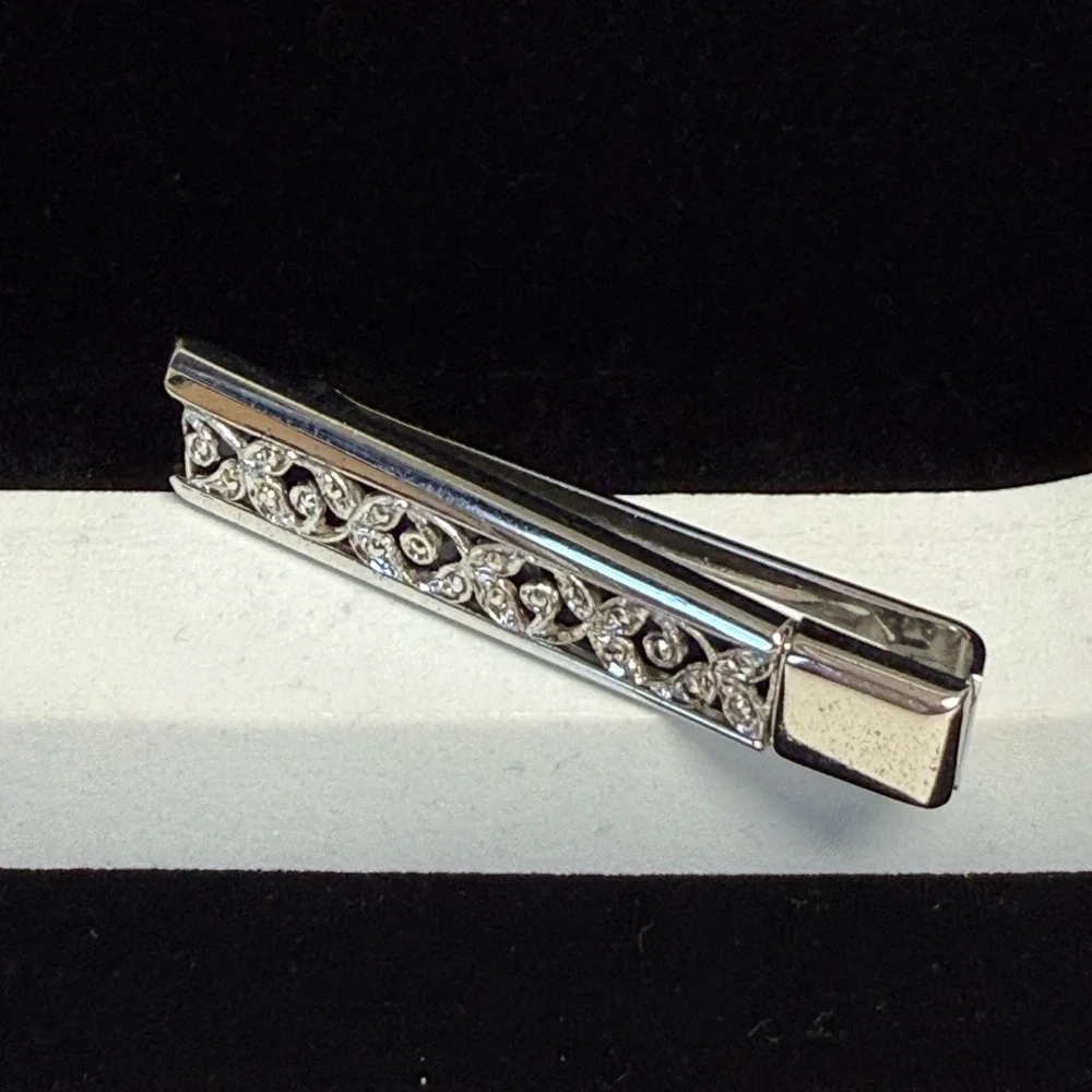 Vintage Heavy Sterling Silver Money Clip